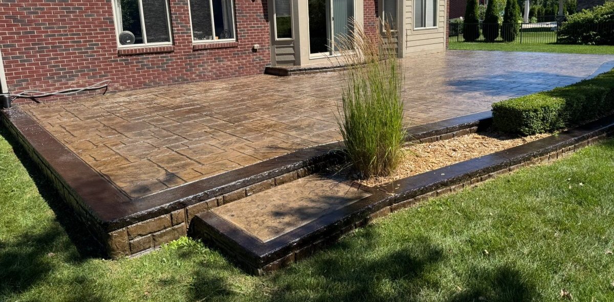 Stamped Concrete Patio
